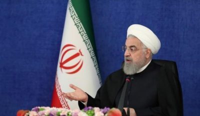 روحاني: إيران "لن تحني رأسها" لتهديد أو عقوبات