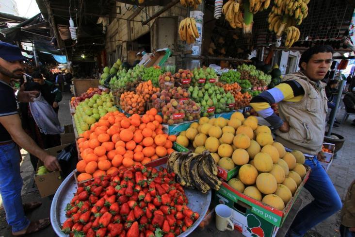 أسعار الخضار واللحوم والدجاج في أسواق غزة اليوم