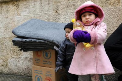 7,420 أسرة تستفيد من الخدمات الإغاثية في مدينة حلب
