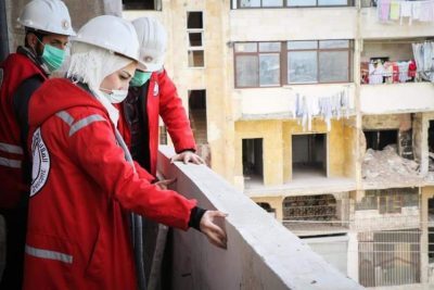 150 منزلاً في حلب يستقبلون سكانهم من جديد