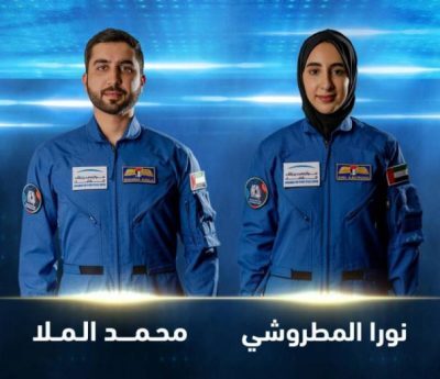 محمد بن راشد يعلن عن اثنين من رواد الفضاء الإماراتيين الجدد