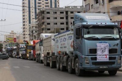 غزة.. المرور يصدر قرارًا للسائقين بتركيب كاميرات خلفية للشاحنات